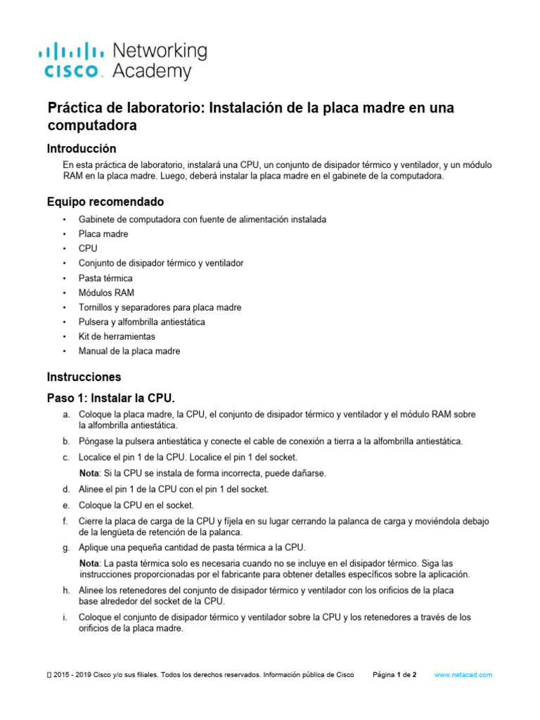 2-1-3-10-lab-install-the-motherboard-in-a-computer-pdf-memoria-de