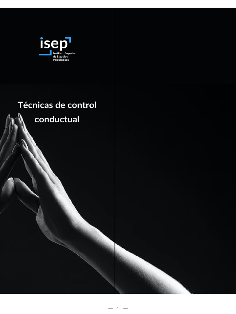 M3 PC03 Unidad 6 - Técnicas de Control Conductual | PDF ...