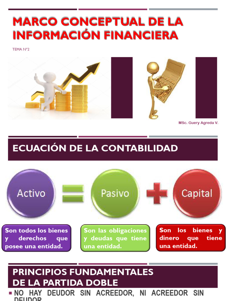 Tema 2 Marco Conceptual de La Contabilidad | PDF | Contabilidad ...