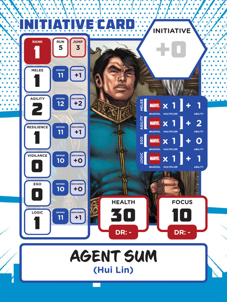 Marvel Initiative Card Overview | PDF | Marvel Comics Characters ...