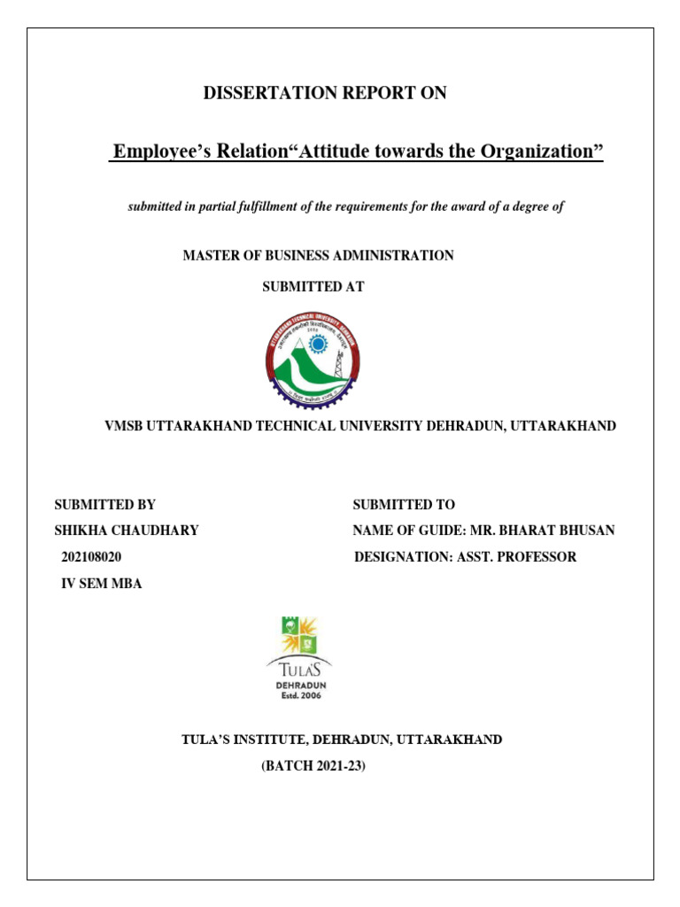 Employee Attitudes in Organizations | PDF | Globalization | Small And ...