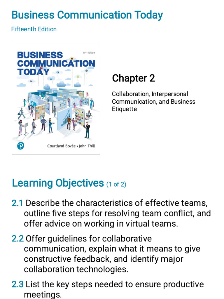 Effective Collaboration and Communication | PDF | Nonverbal ...