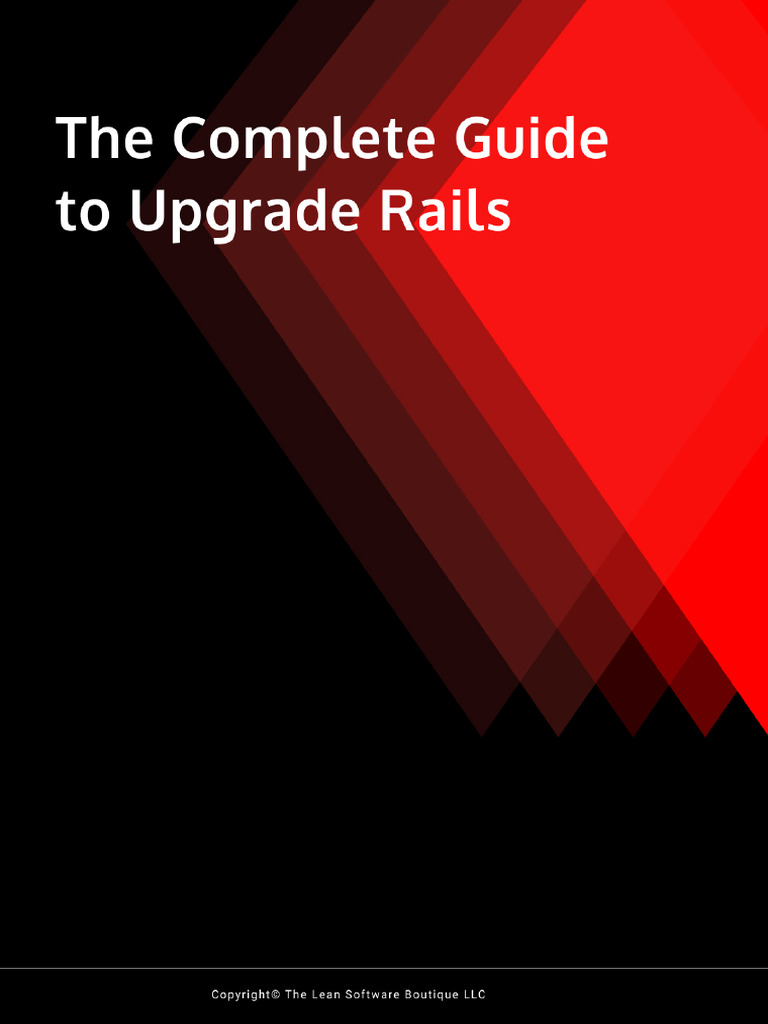 Rails Upgrade Process Overview | PDF | Ruby On Rails | J Query