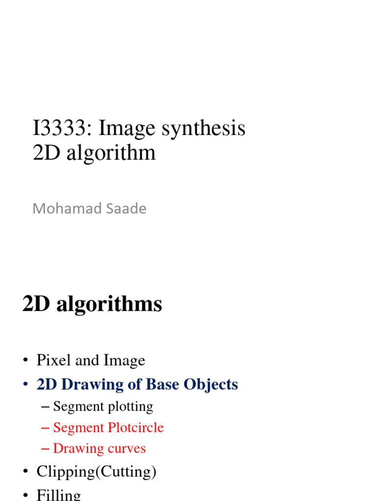 Bresenham Circle Drawing Algorithm | PDF | Circle | Mathematical Objects