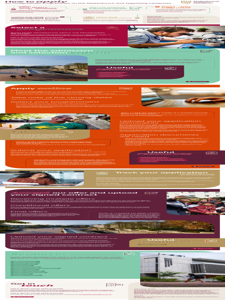 C - How To Apply For A Postgraduate Programme | PDF | University And ...