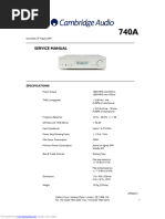 Service Manul Schematics | PDF | Audio Electronics | Musical