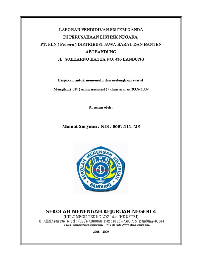 Contoh Laporan Pkl Administrasi Perkantoran 2019 Audit