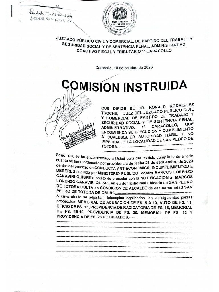 Documento 172 | PDF