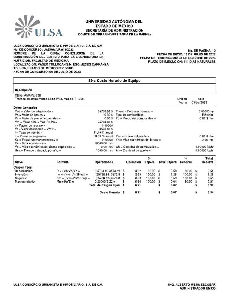 22-c-costo-horario-de-equipo-transito-pdf