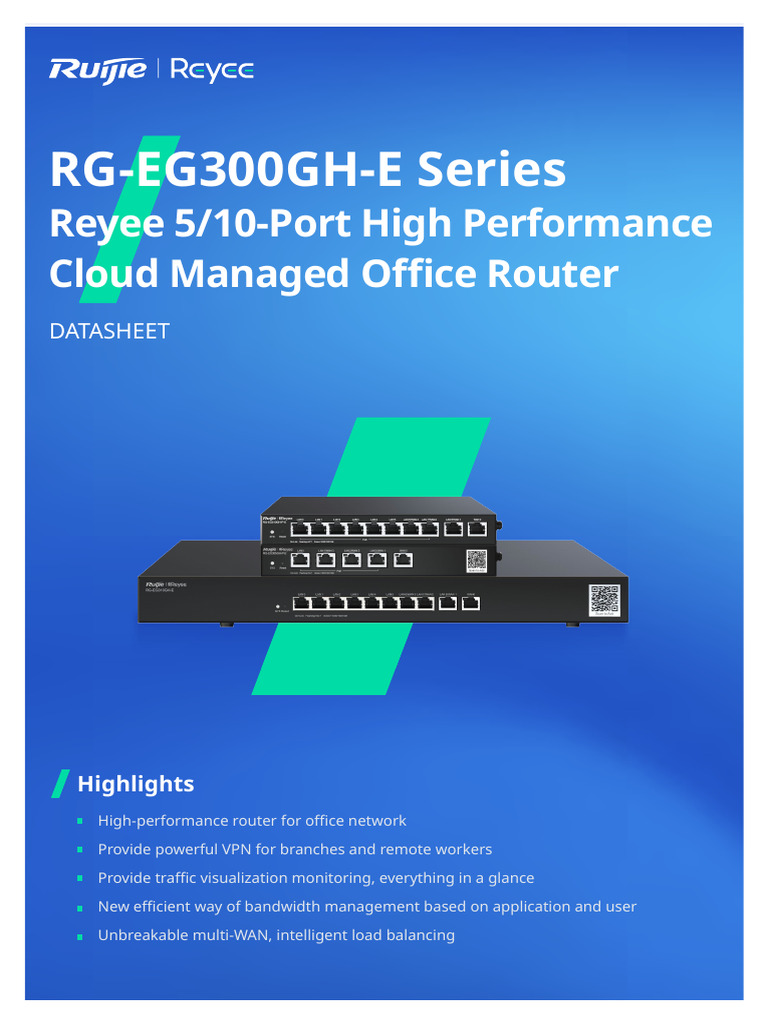 Office Network Router Datasheet | PDF | Virtual Private Network | I Pv6