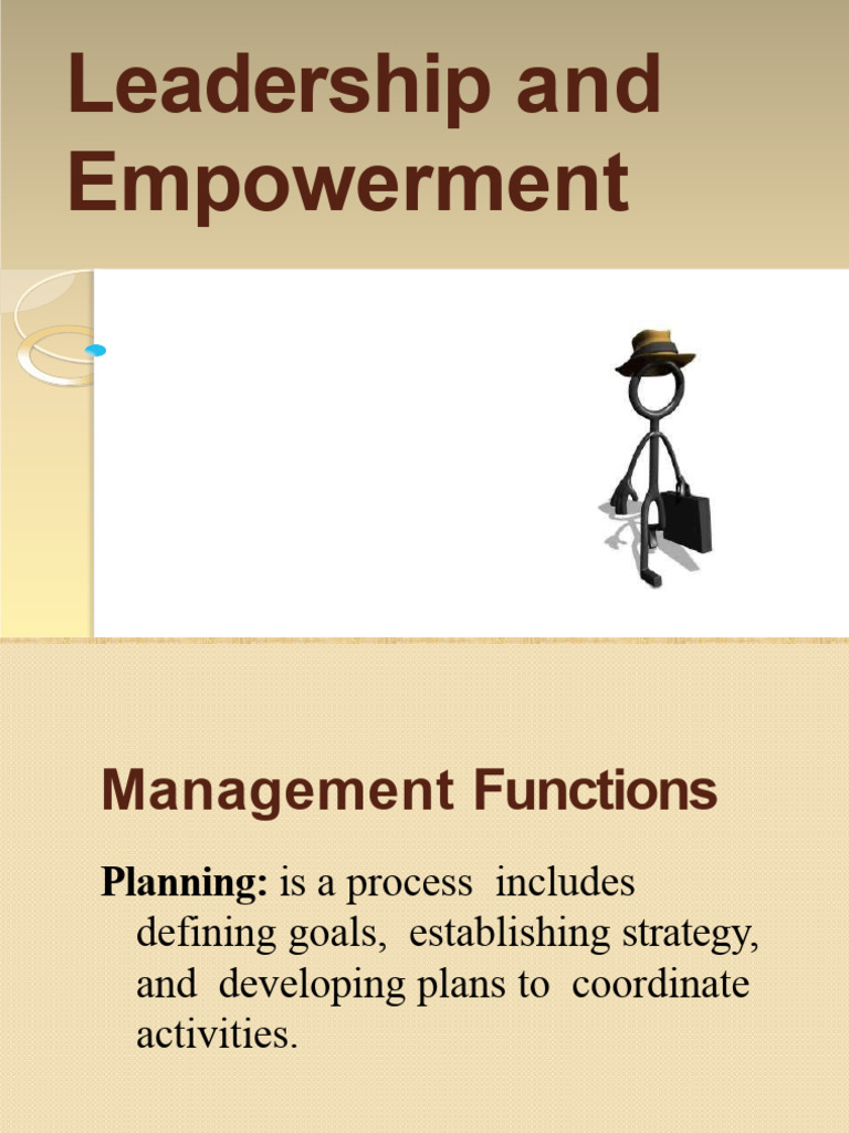 Leadership and Management Functions Guide | PDF | Leadership | Power ...