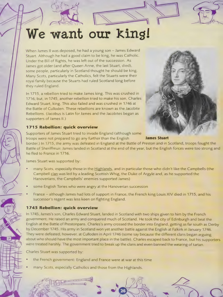 Jacobite Rebellions | Download Free PDF | Jacobitism | Kingdom Of England
