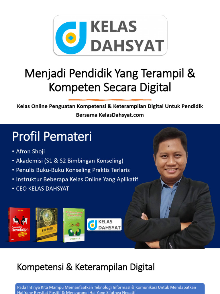 Kelas Digital untuk Pendidik Terampil | PDF | Bisnis | Pengembangan Diri