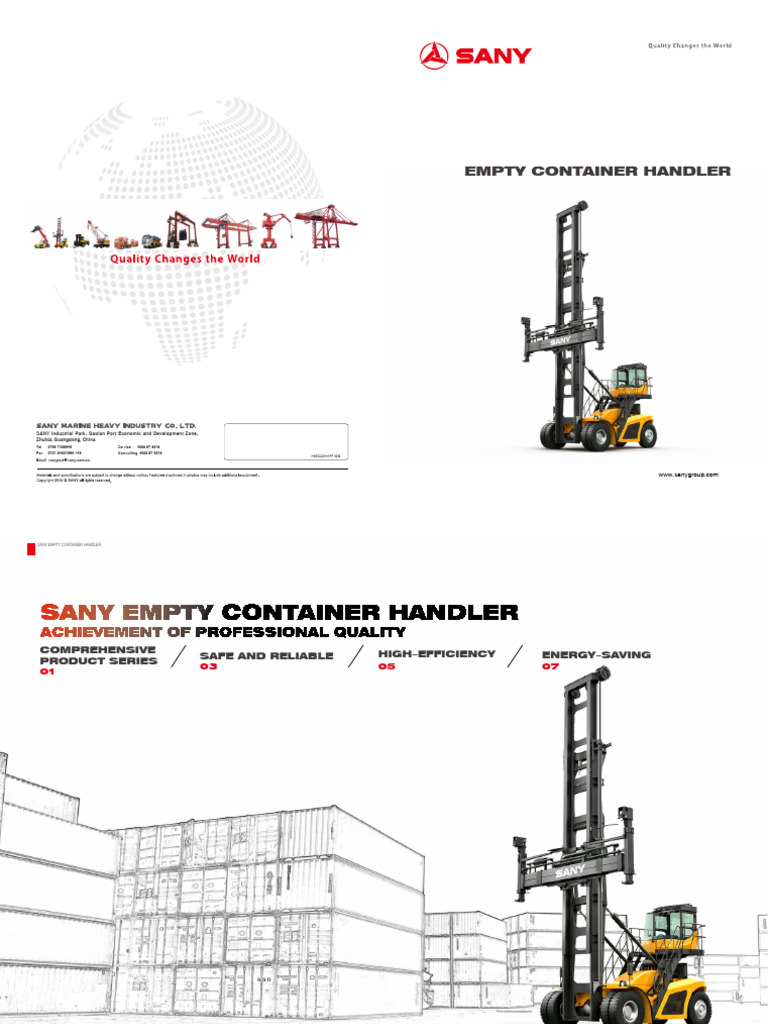 Empty container handler pdf energy conservation