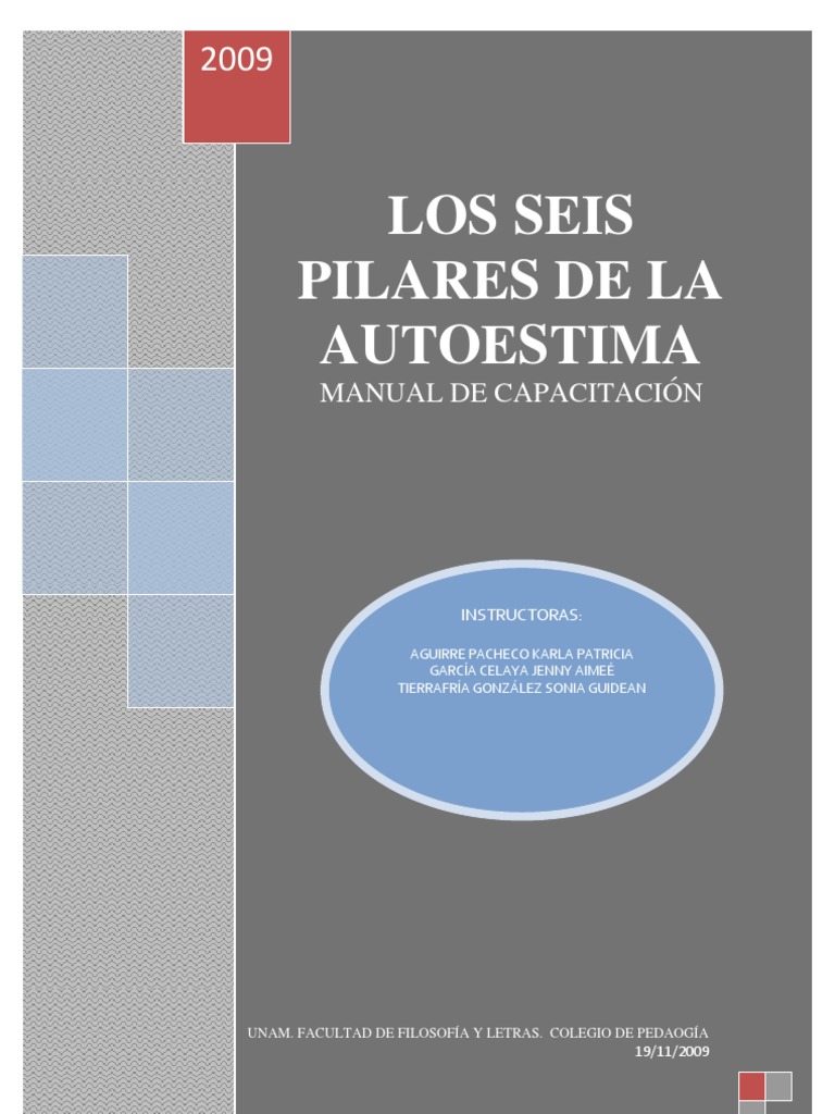 Los Seis Pilares de La Autoestima | PDF | Autoestima | Recursos humanos