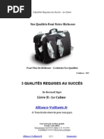 Le Calme Ingredient Vers La Fortune.