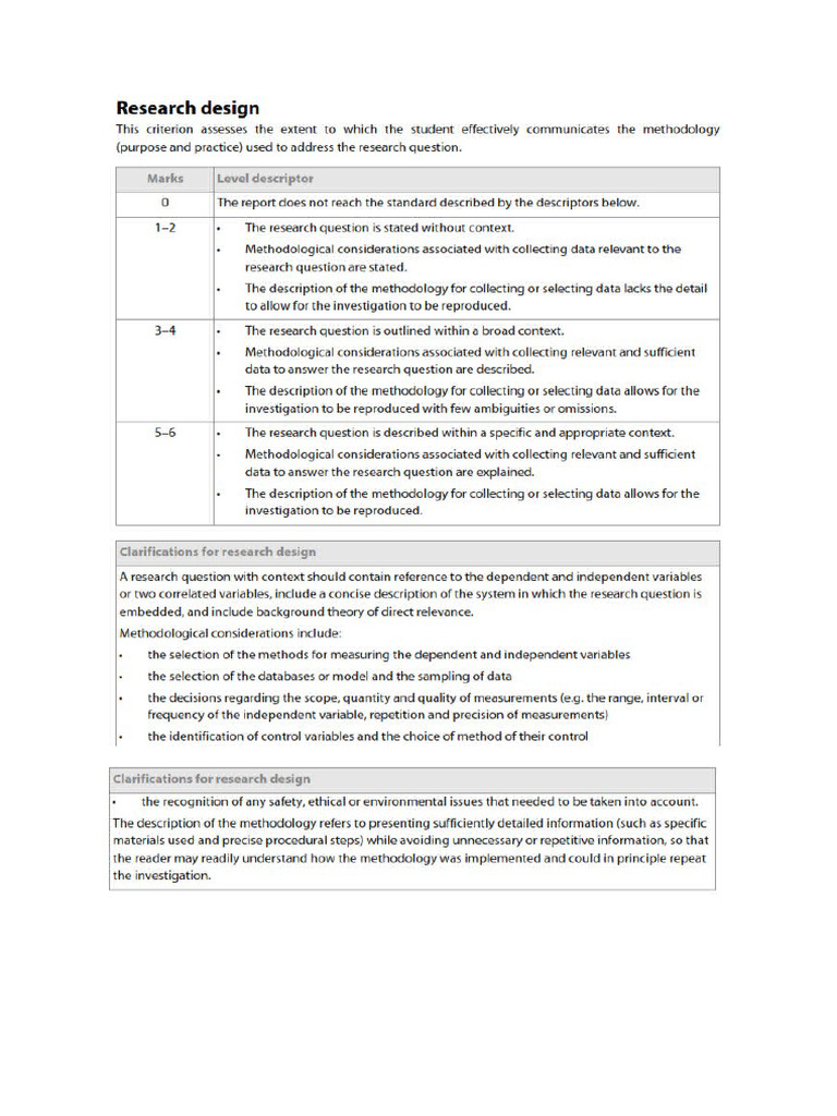 IA Criteria | PDF