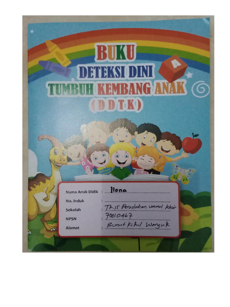 1 2 Deteksi Perkembangan Anak Pdf