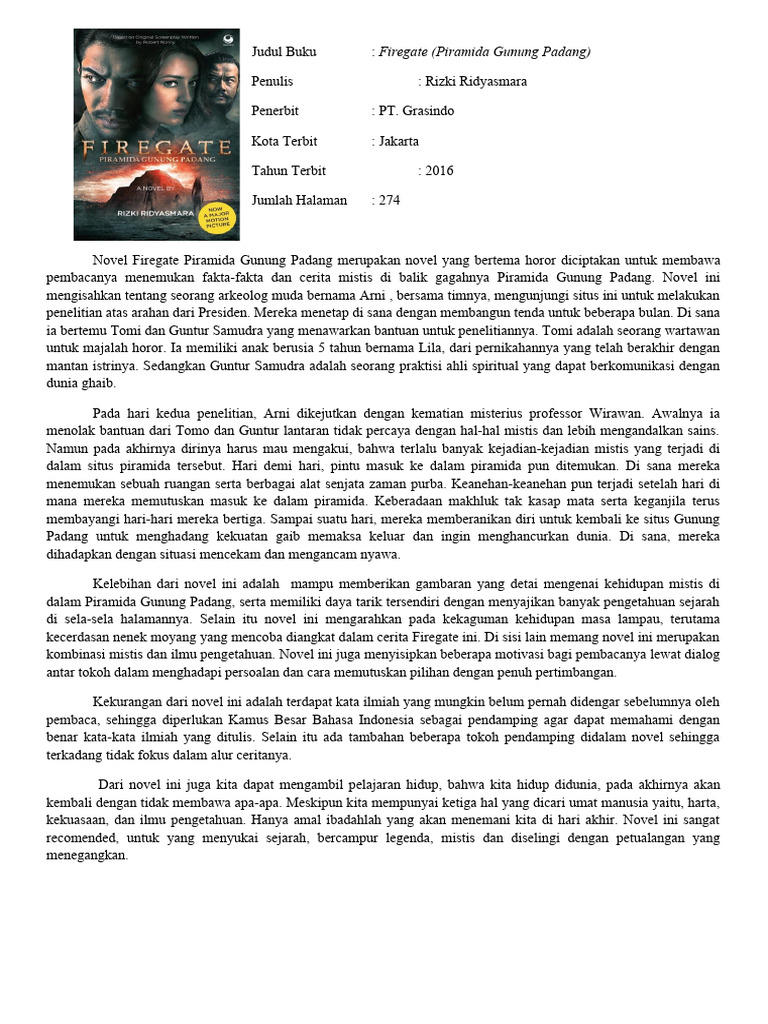Firegate: Misteri Gunung Padang | PDF