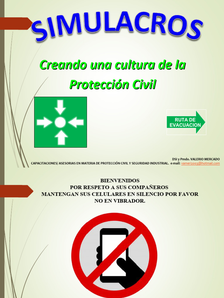Rutas de Evacuación y Repliegue Escolar | PDF | Defensa Civil | Simulación