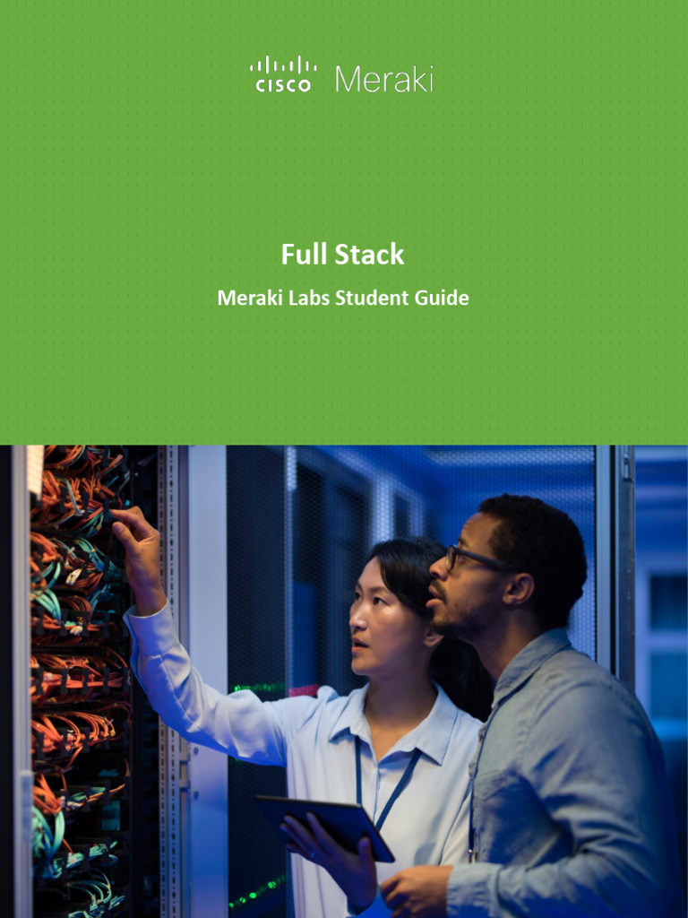Meraki Labs Student Guide for Network Setup | PDF | Computer Network ...