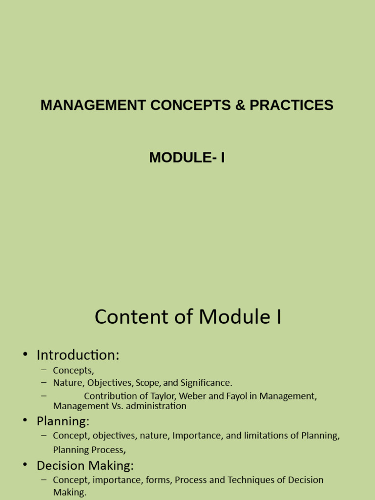 Ids 400 Module One