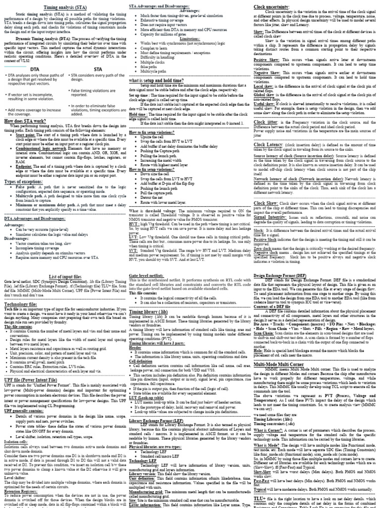 Lumi Ray Interview on Timing Analysis | PDF | Computer Engineering ...