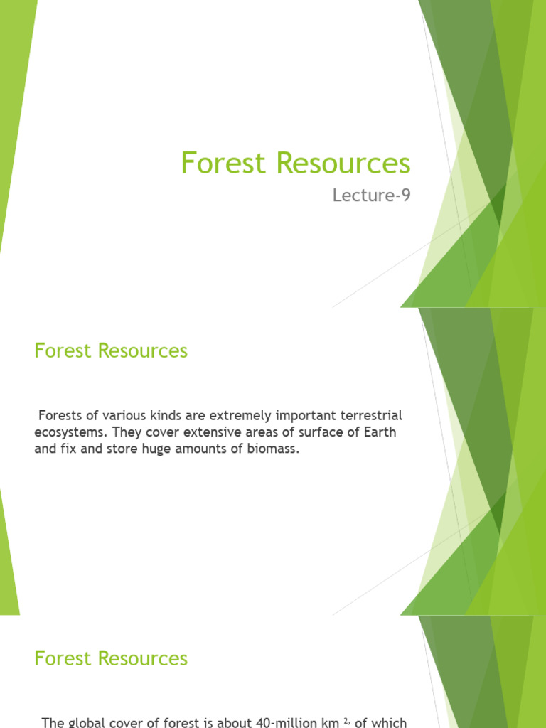 Global Forest Resources Overview | PDF | Forests | Deforestation