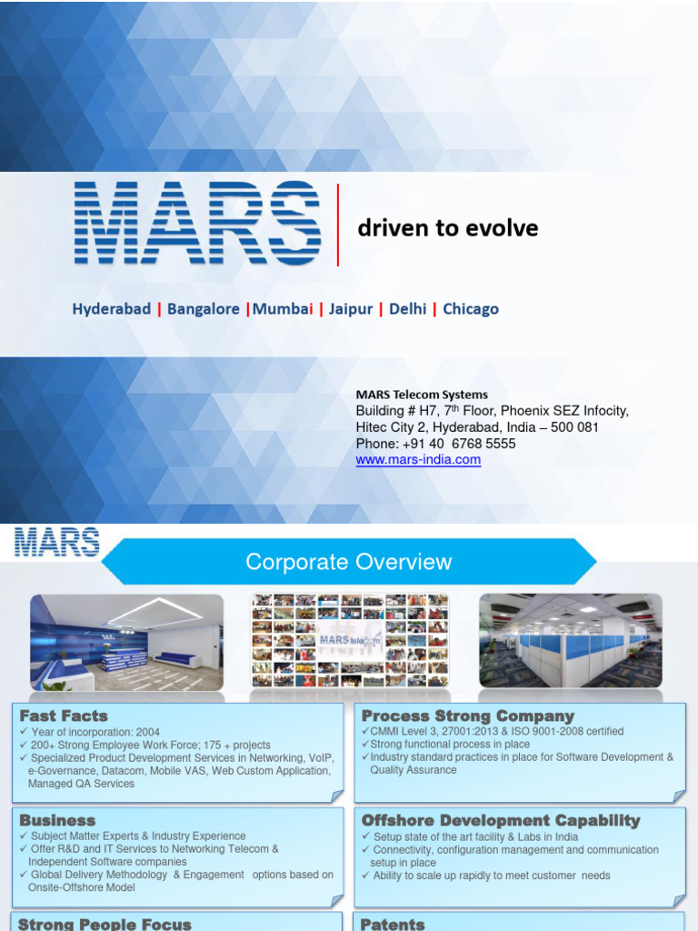 MARS Telecom: eGovernance Solutions | PDF | Payroll | Expense