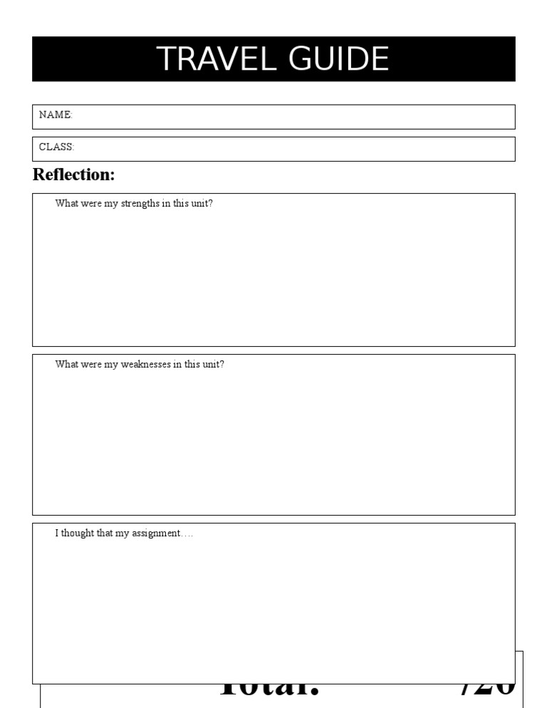 Student Reflection | PDF