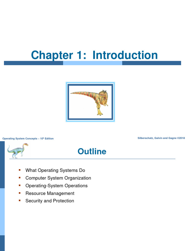 Overview of Operating Systems Concepts | PDF | Operating System ...