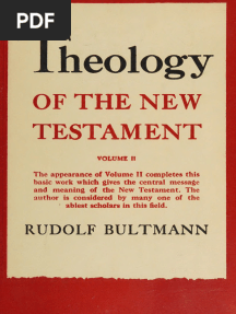 Theology of The New Testament, Vol 2, Rudolf Bultmann
