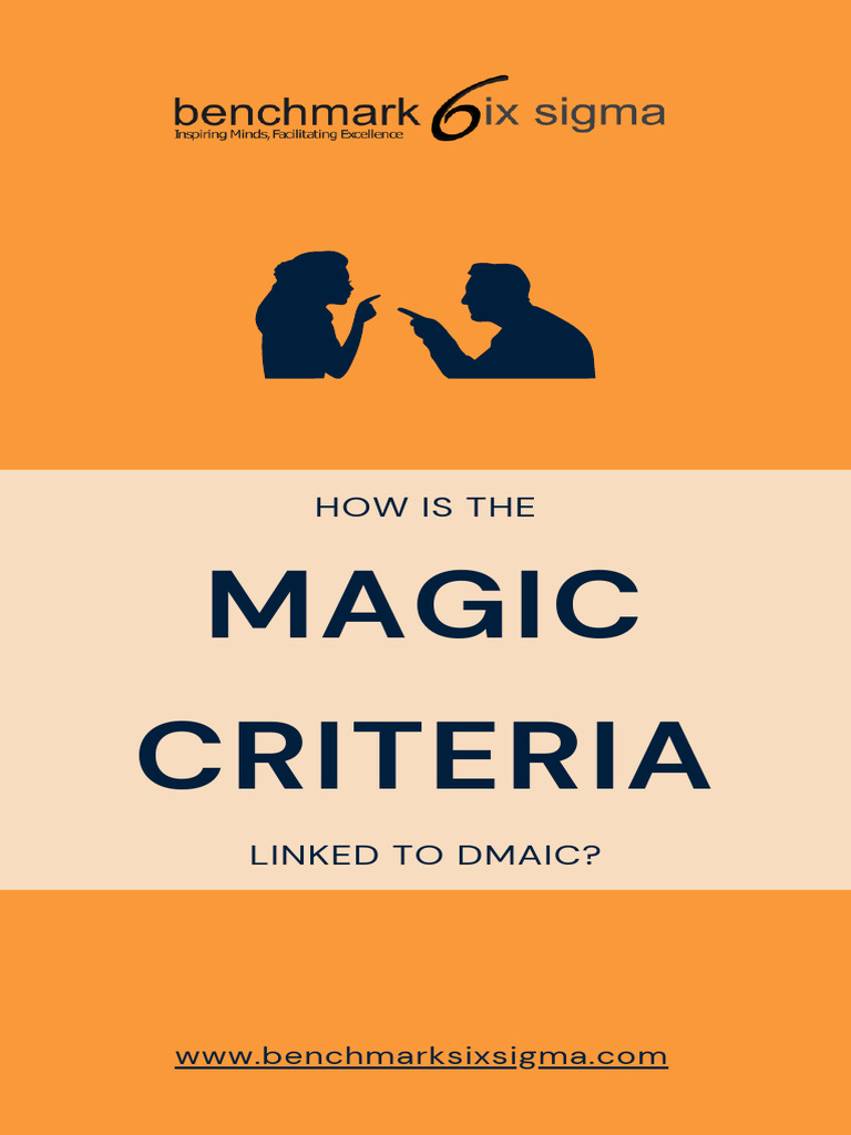 Linking MAGIC Criteria to DMAIC Process | PDF