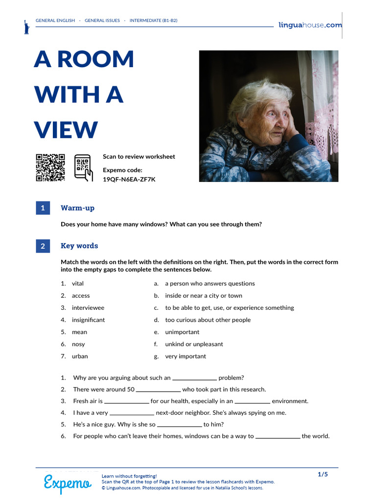 A Room With A View American English Student | PDF
