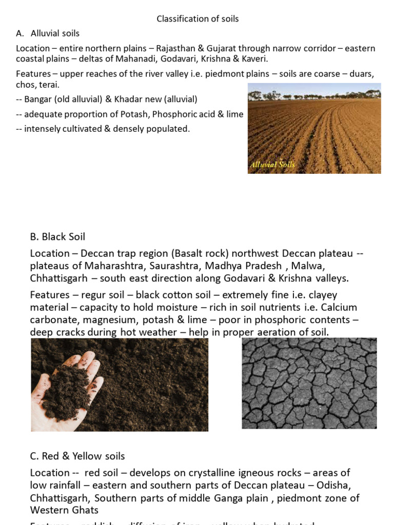 Soils of the Piedmont Zone in India | PDF | Soil | Geomorphology