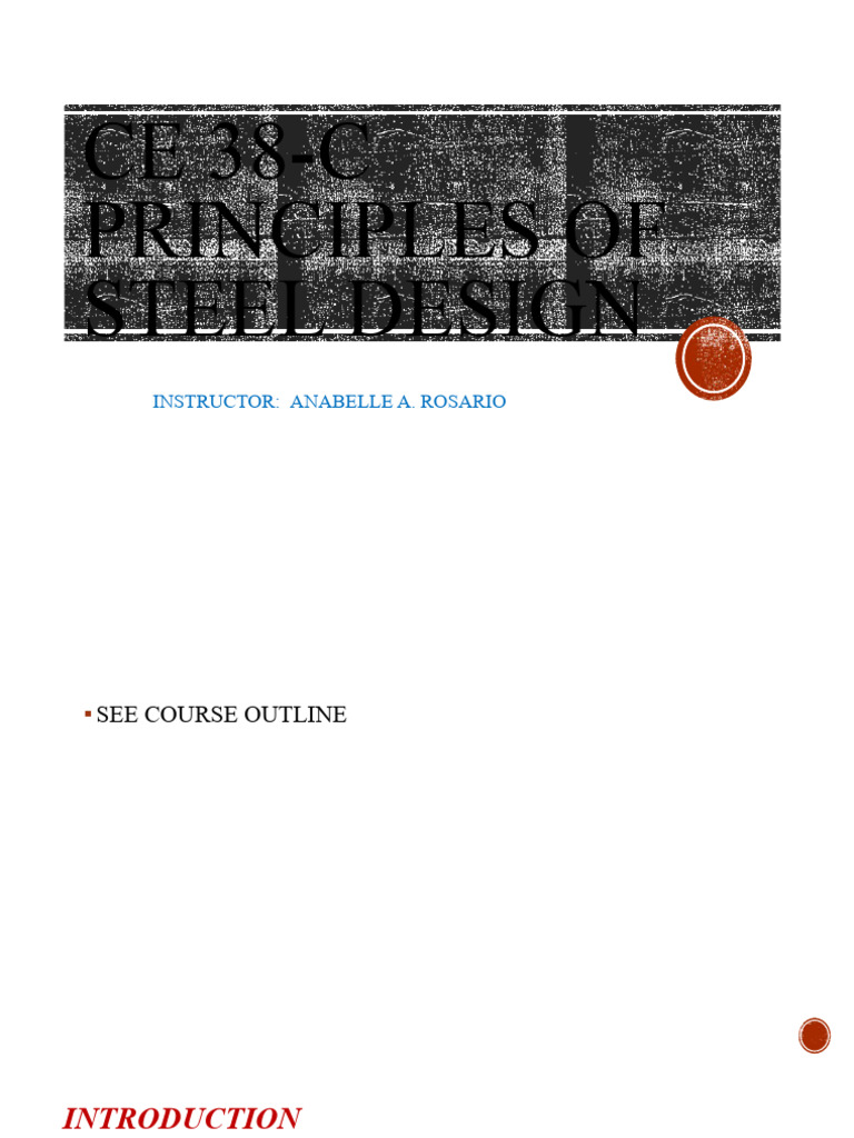 Principles of Steel Design Overview | PDF | Pressure | Structural Load