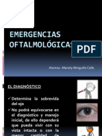 Emergencias oftalmológicas