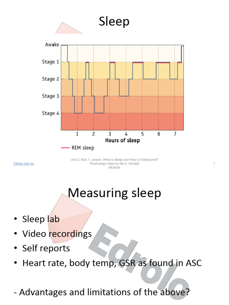 What Is Sleep and How Is It Measured | PDF | Electroencephalography | Sleep