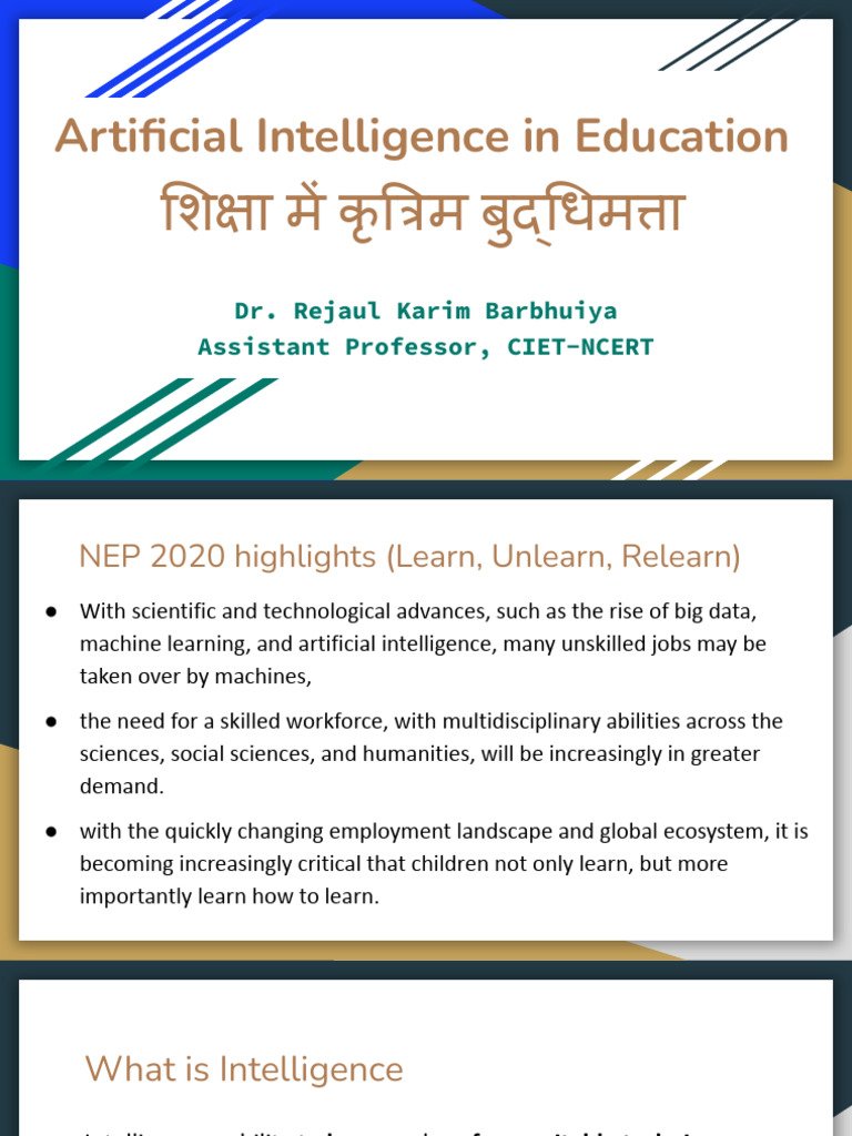 AI's Role in Modern Education | PDF | Artificial Intelligence ...