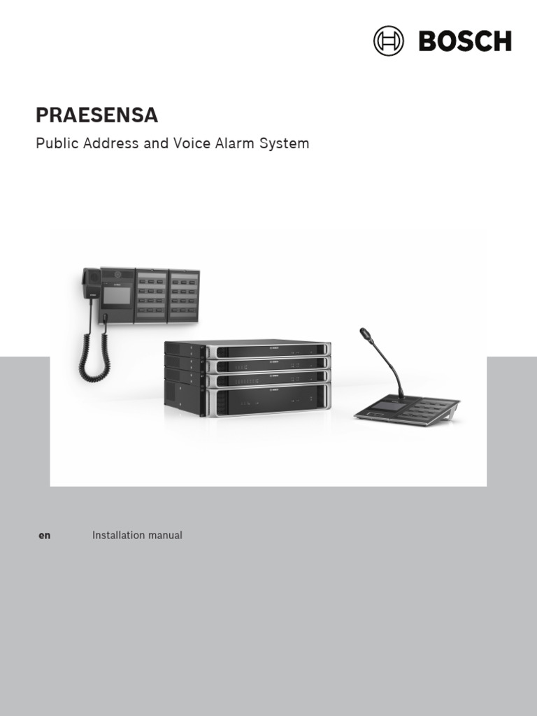Praesensa installation manual v1 50 pdf electromagnetic