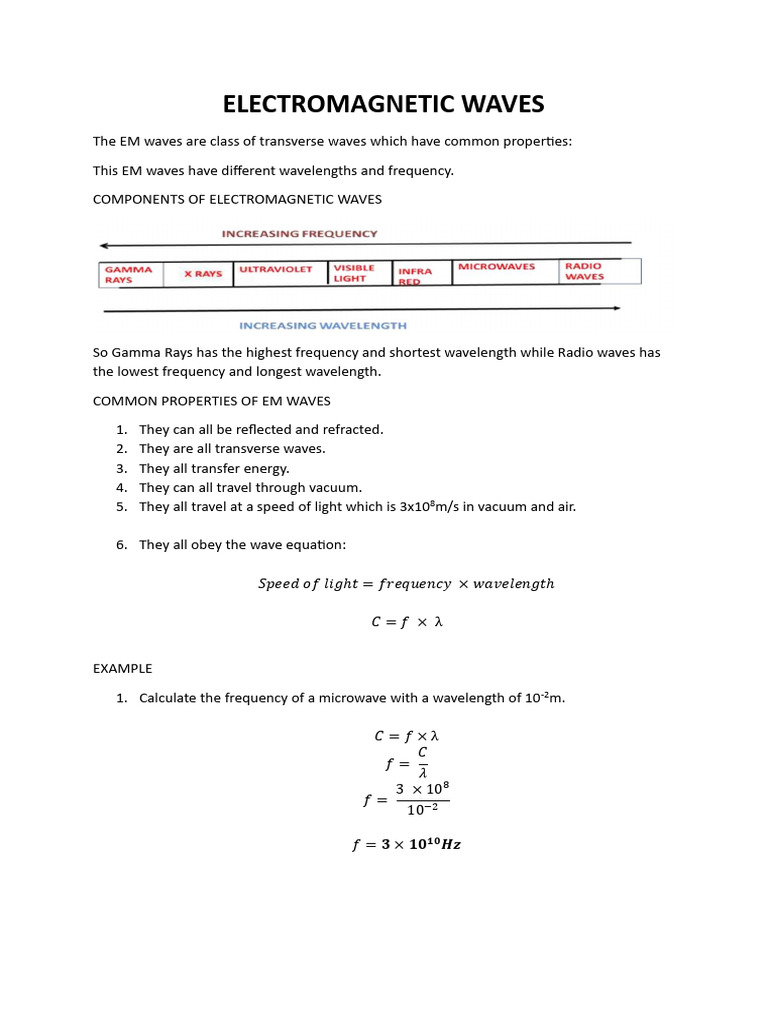 Electromagneticwaves Pdf