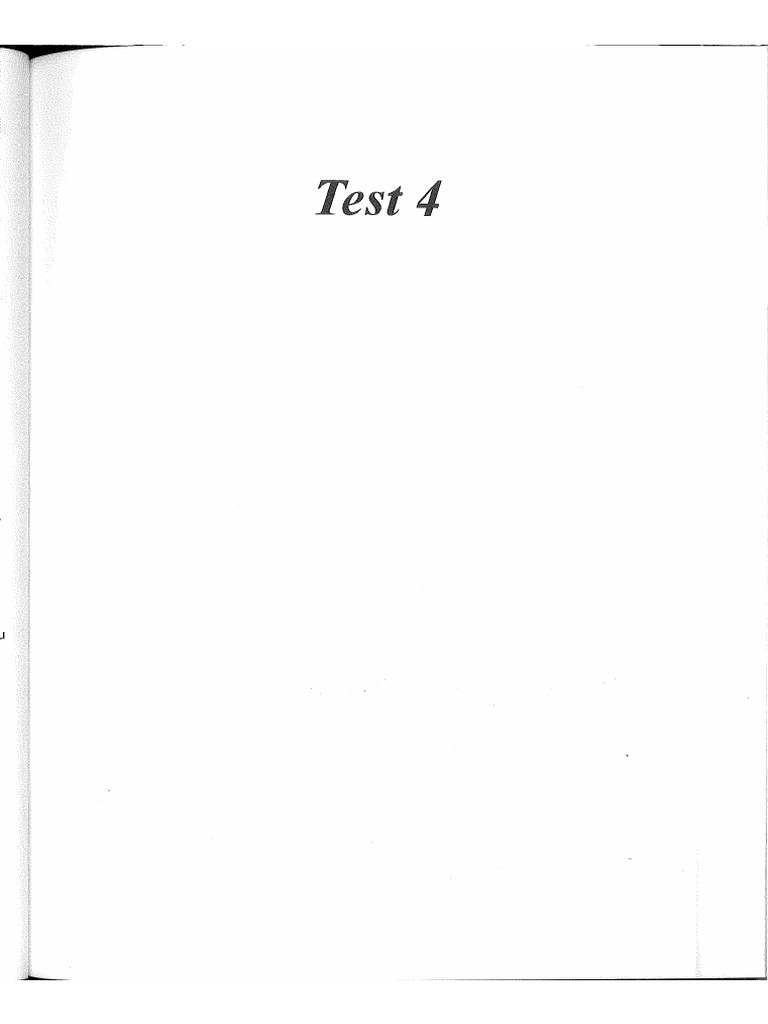 Libro 1 Test 4 | PDF