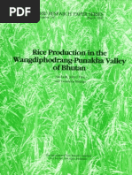 Download IRPS 140 Rice Production in the Wangdiphodrang-Punakha Valley of Bhutan by International Rice Research Institute SN73984056 doc pdf