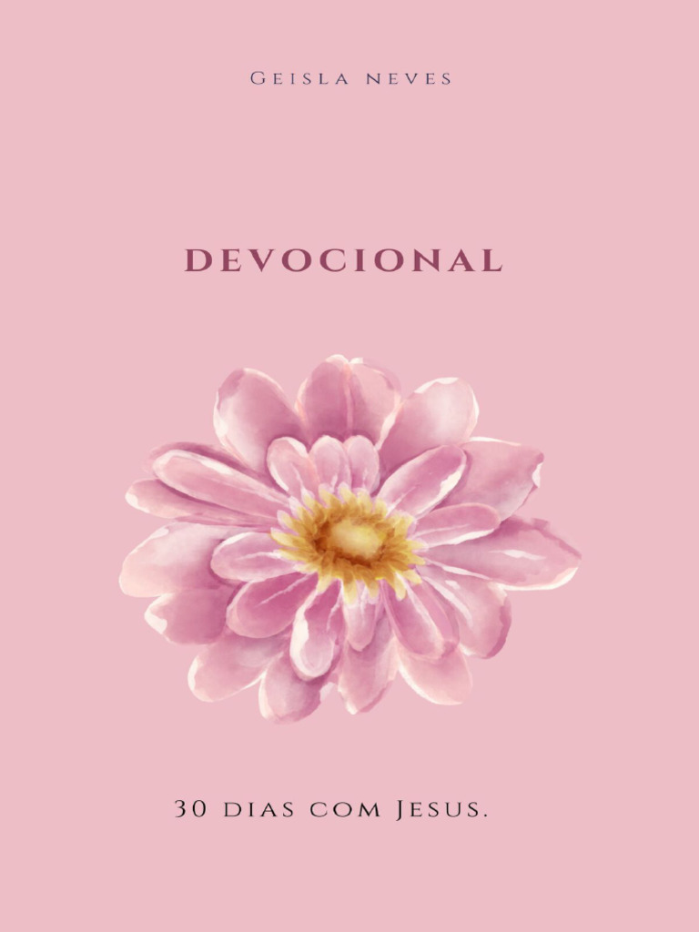 Devocional 30 Dias Com Jesus | PDF