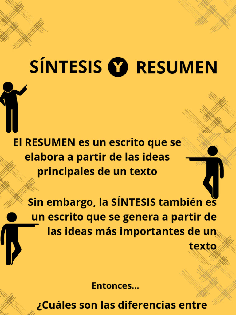 Síntesis y Resumen | PDF