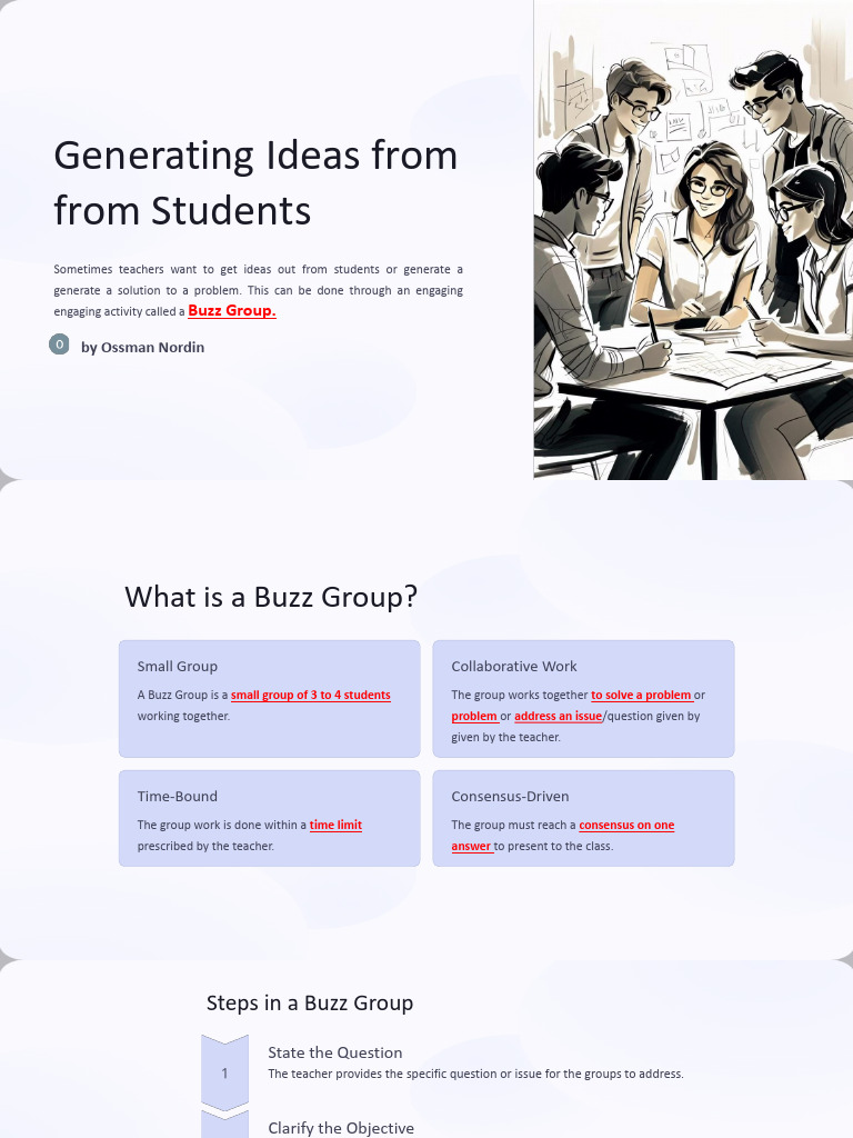 Buzz Groups | PDF | Cognitive Science | Cognition