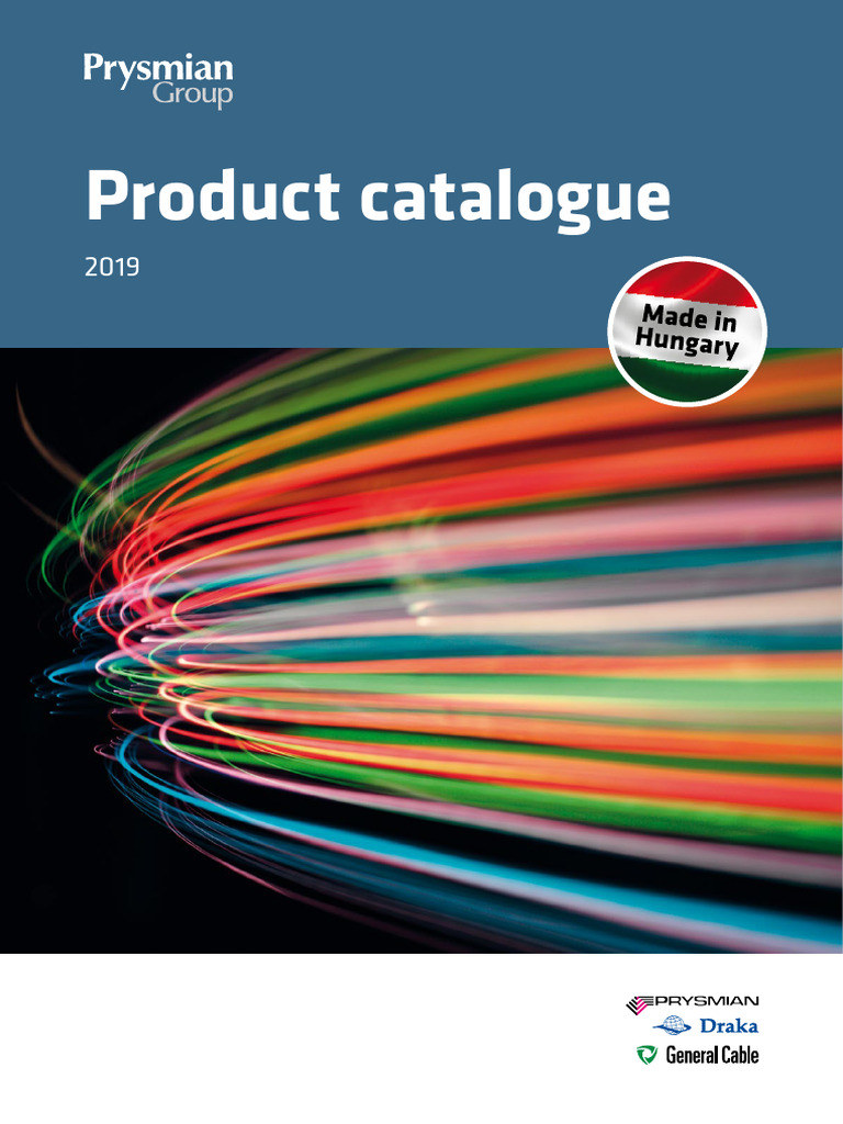 Prysmian Cable Solutions Catalogue 2019 | PDF | Electrical Wiring ...