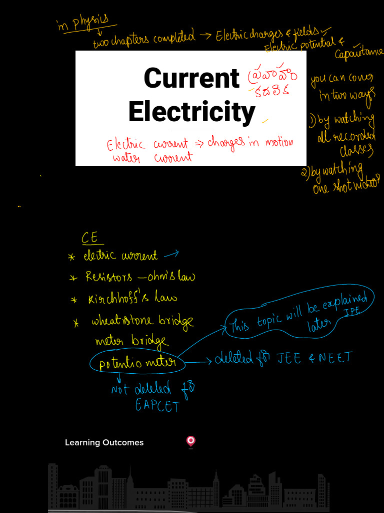 Current Electricity | PDF | Electric Current | Electrical Resistivity ...