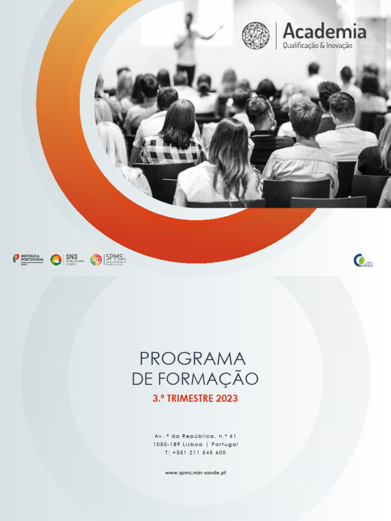Cursos de Formação SPMS 3º Trimestre 2023 | PDF | Comunicação ...
