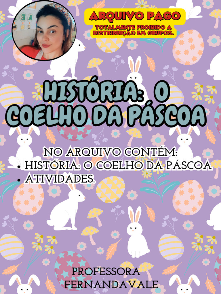 História do Coelho da Páscoa Infantil | PDF